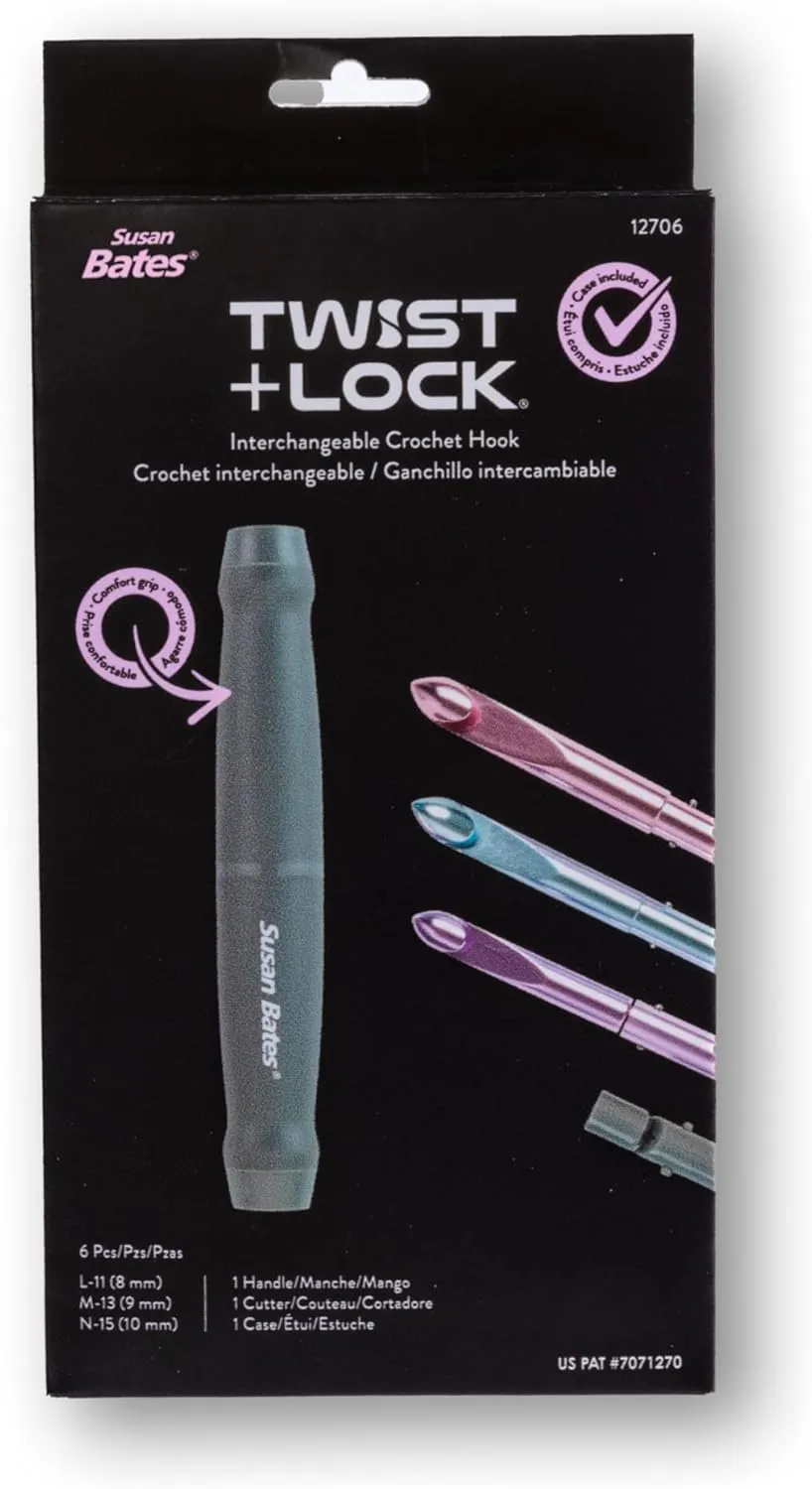 Susan Bates Twist and Lock Bag Handle Cutter L,M,N