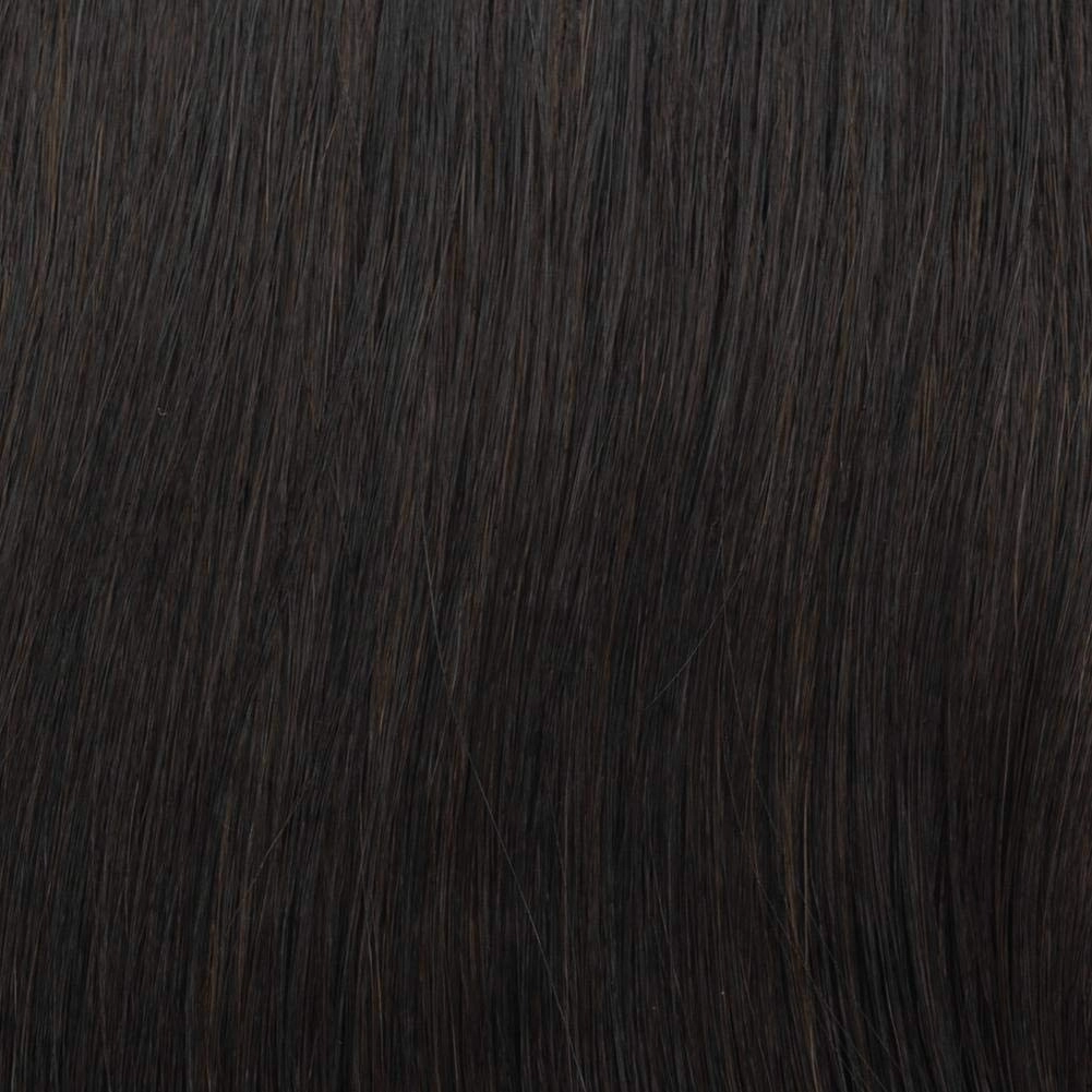 Sweet Talk Luxury Hand-Tied Chin Length Layered Wig by Hairuwear, Average Cap, GL2-6 Black Coffee