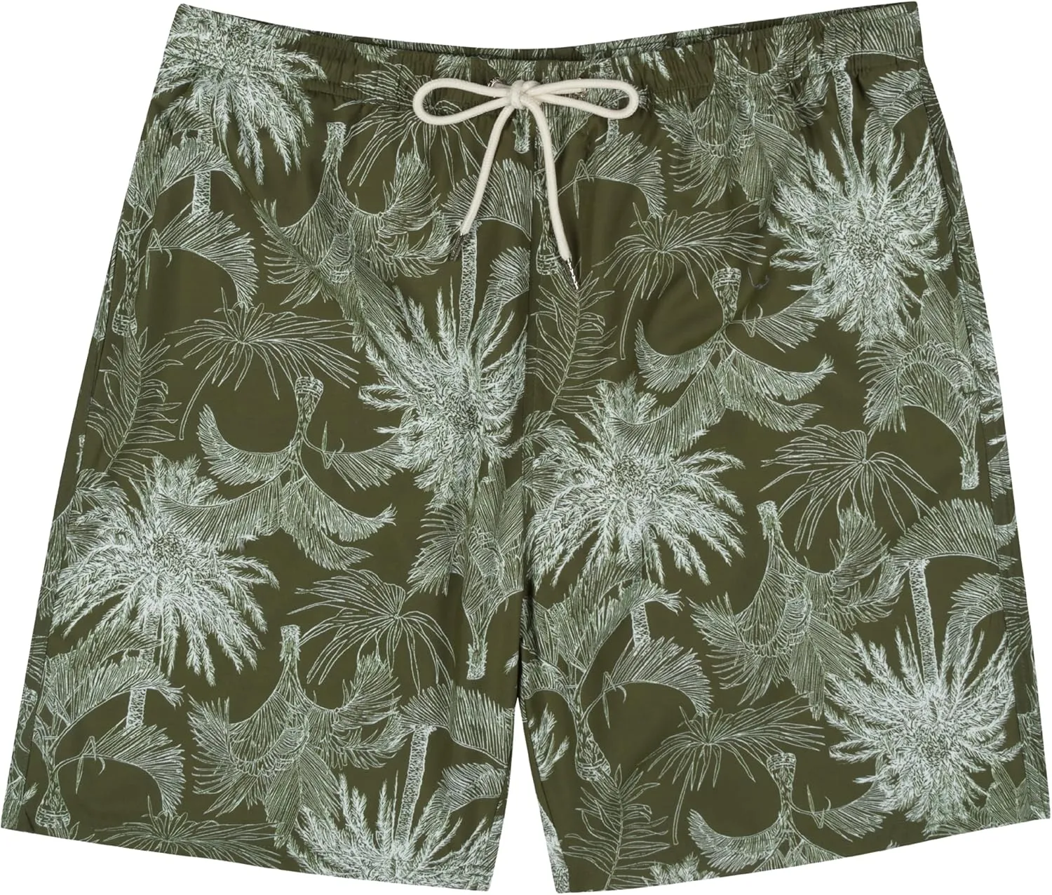 SwimZip Men's Swim Shorts with Boxer Brief Liner and UPF 50  Sun Protection