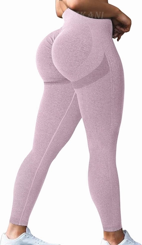 SZKANI Butt Lifting Leggings for Women Booty High Waisted Workout Yoga Pants Scrunch Butt Gym Seamless Booty Tight