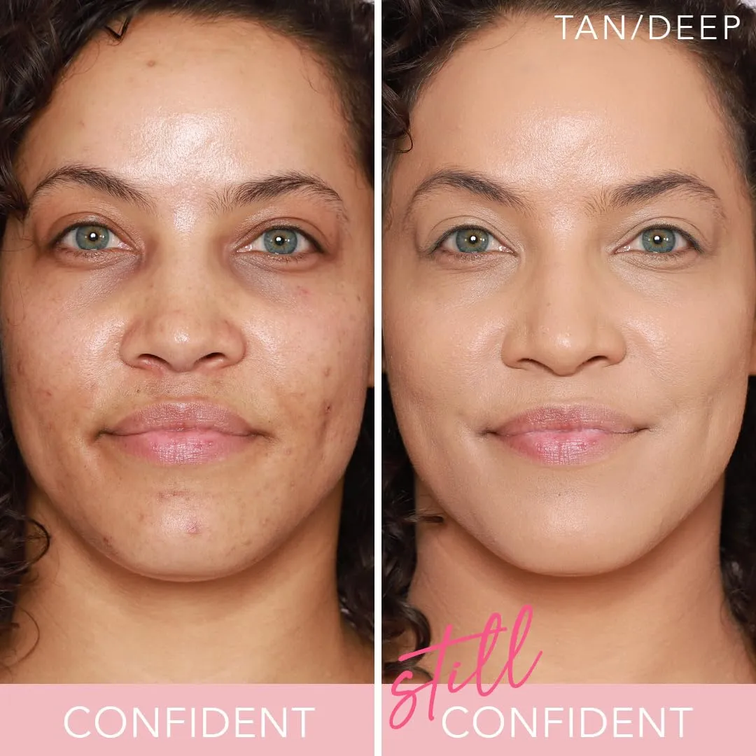 T.C.E This Covers Everything Super Coverage Serum Makeup with Peptides (Rich, One Size)