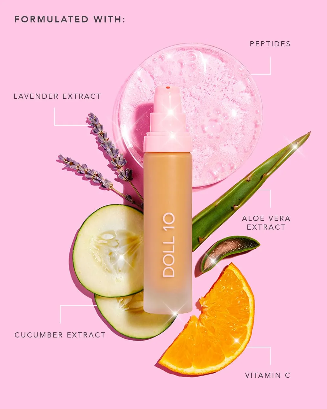 T.C.E This Covers Everything Super Coverage Serum Makeup with Peptides (Rich, One Size)