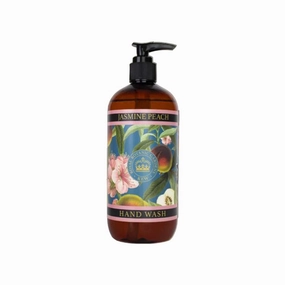 The English Soap Company, Kew Gardens Luxury Hand & Body Wash, Refreshing Hand & Body Wash with Vitamin E, Enriched with Soothing Aloe Vera, Jasmine Peach Scent 17 fl oz