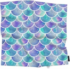 Tropical Flowers Head Scarf Silk Feel Like Bandana Soft for Women Girls…
