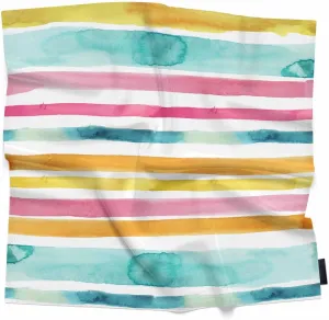 Tropical Flowers Head Scarf Silk Feel Like Bandana Soft for Women Girls…