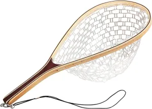 Trout Net, Soft Rubber Mesh Fly Fishing Landing Net for Trout, Catch and Release Net Fishpond Net Fishing Net Freshwater