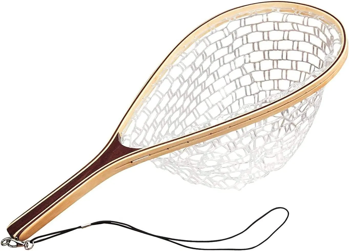 Trout Net, Soft Rubber Mesh Fly Fishing Landing Net for Trout, Catch and Release Net Fishpond Net Fishing Net Freshwater