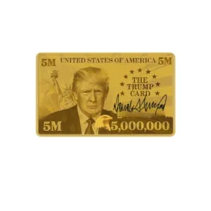 Trump Gold Card – $5 Million Visa Edition (Novelty Item)