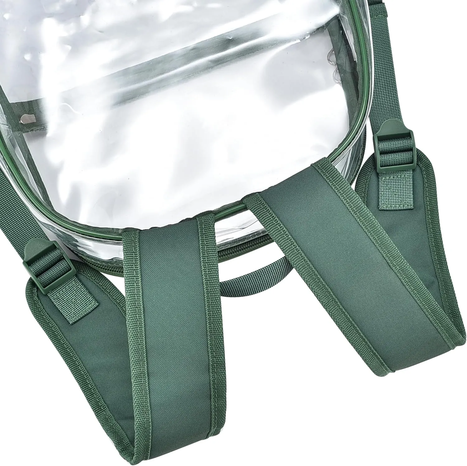 USPECLARE Clear Backpack for Stadium Approved 12×6×12, Water proof Clear Bag for Stadium Events and Concert Work Sport Event