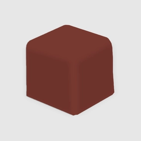 V Cap Corner Wild Berry 2"