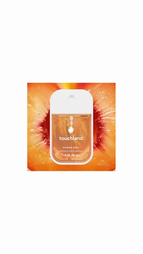 Velvet Peach Power Mist Hydrating Hand Sanitizer