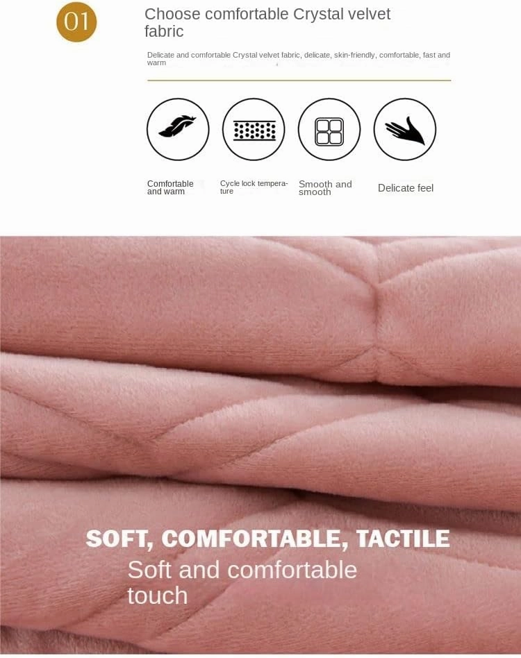Velvet Thicken Bed Headboard Slipcover for Twin Queen Full Cal King Size, Quilted Old Headboard Cover Dustproof Protector Cover Washable