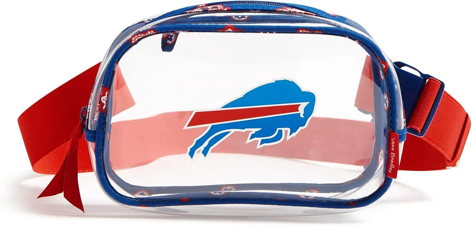Vera Bradley Women's Clear NFL Small Belt Bag (Multiple Teams Available)