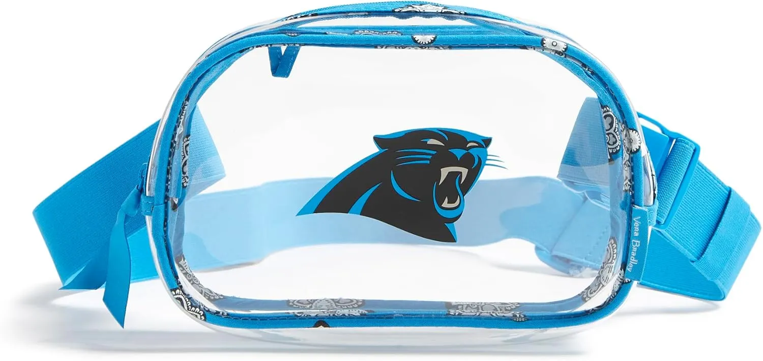 Vera Bradley Women's Clear NFL Small Belt Bag (Multiple Teams Available)