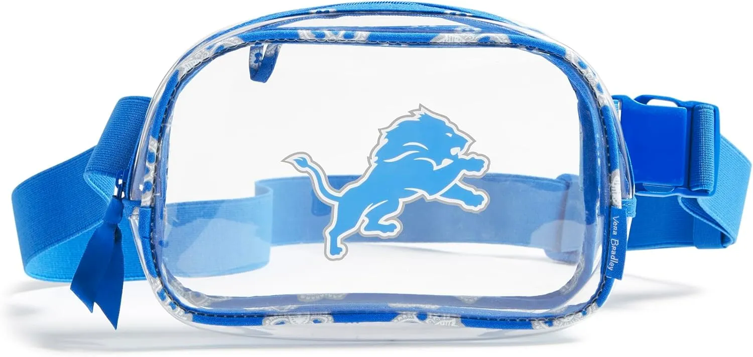 Vera Bradley Women's Clear NFL Small Belt Bag (Multiple Teams Available)