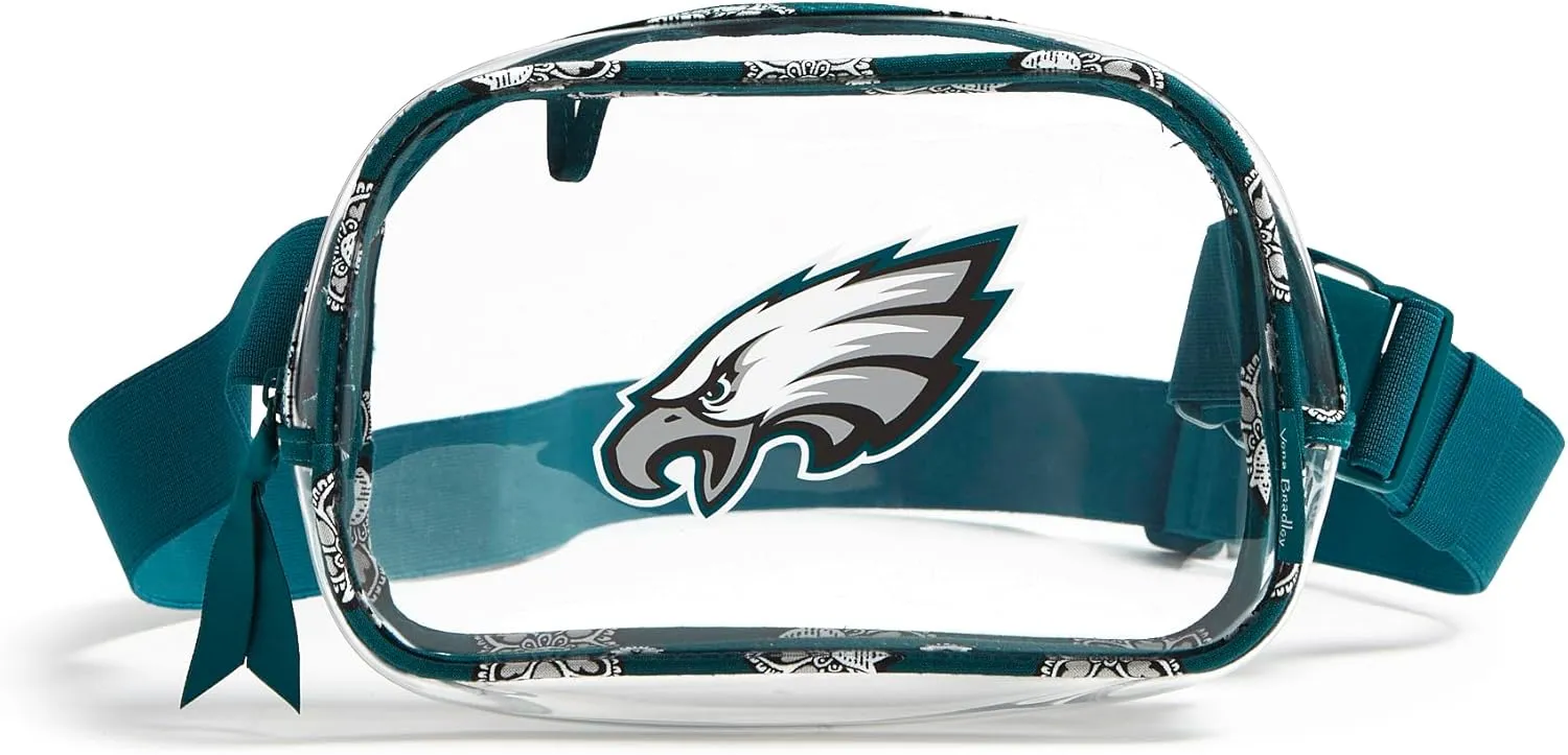 Vera Bradley Women's Clear NFL Small Belt Bag (Multiple Teams Available)