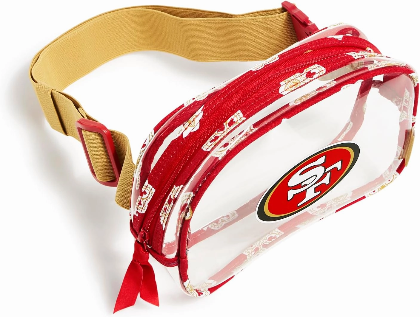 Vera Bradley Women's Clear NFL Small Belt Bag (Multiple Teams Available)