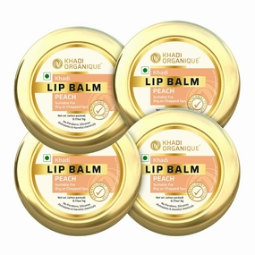 VIVA Lip Balm - Variation (Peach (Pack of 4))