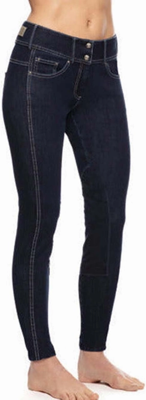 Vogue Jean Full Seat Blue/Black Denim 28R