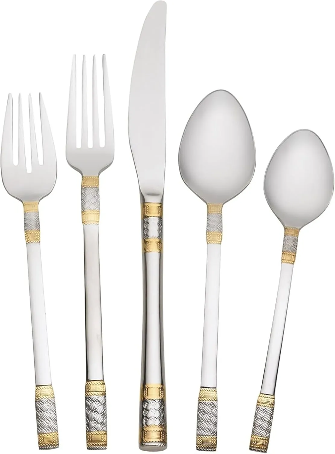 Wallace Corsica Gold-Accent 65-Piece Flatware Set