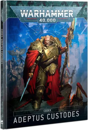 Warhammer Games Workshop 40,000 - CODEX: Adeptus Custodes (2024-10th Edition)