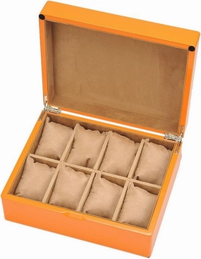 Watch Box 8 Cells Vintage and Elegant Watch Organizer High-end and Luxurious Watch Storage Display Box watch storage box