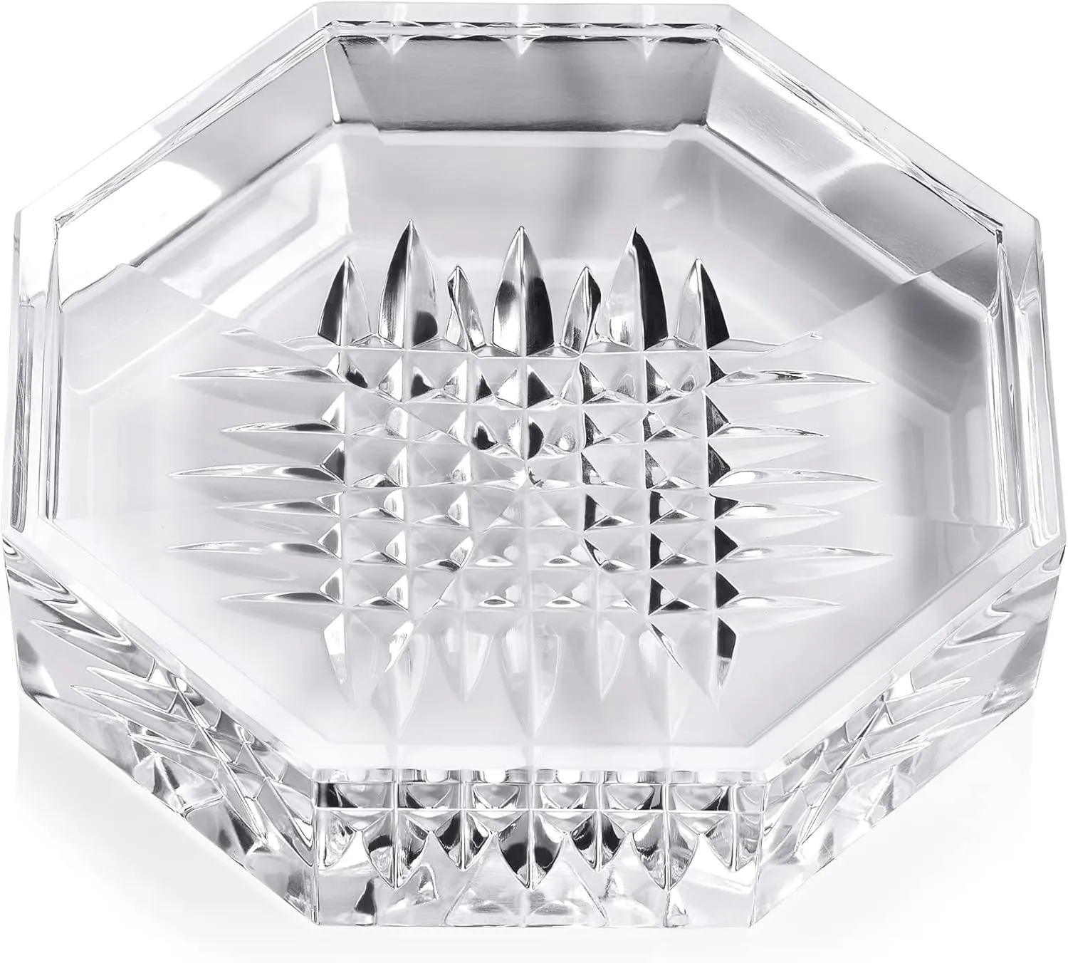 Waterford Lismore Diamond Decorative Tray, 4", Clear