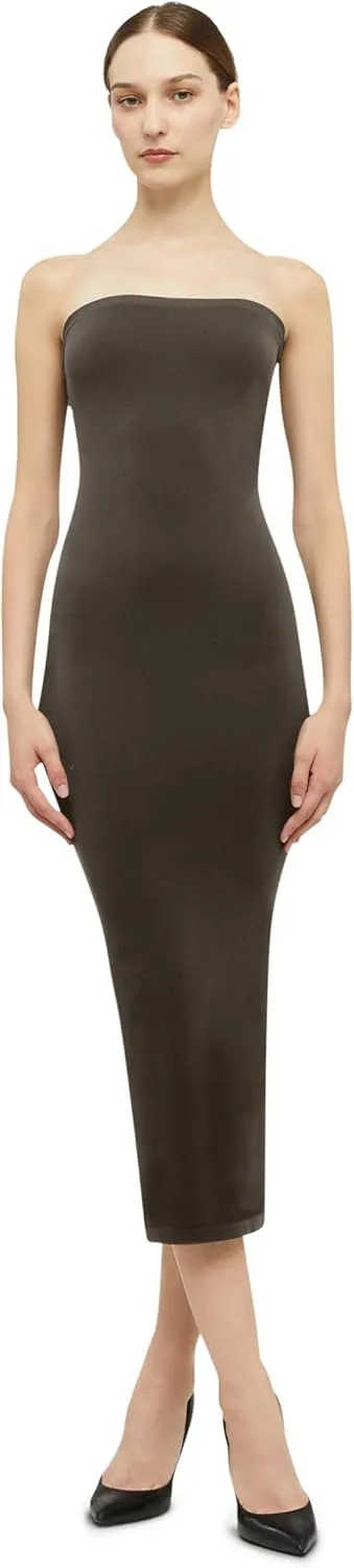 Wolford Fatal Dress for Women Iconic Mat Velvet Circular Knit Recycled Materials Soft Seamless Elegance for Any Occasion