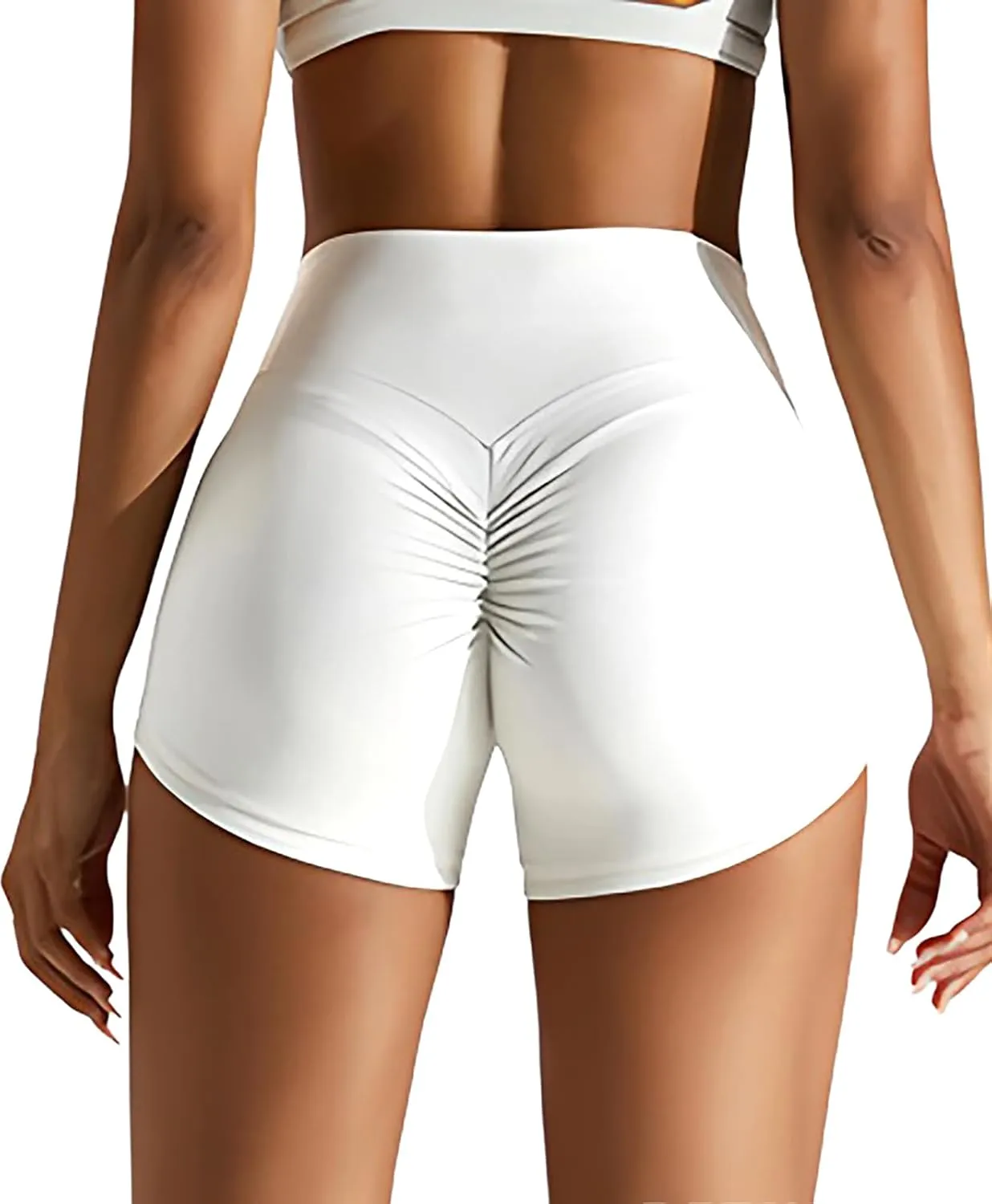 Womens Butterlift High Waist Scrunch Butt Biker Shorts 3 Inches No Front Seam Workout Yoga Gym Booty Shorts