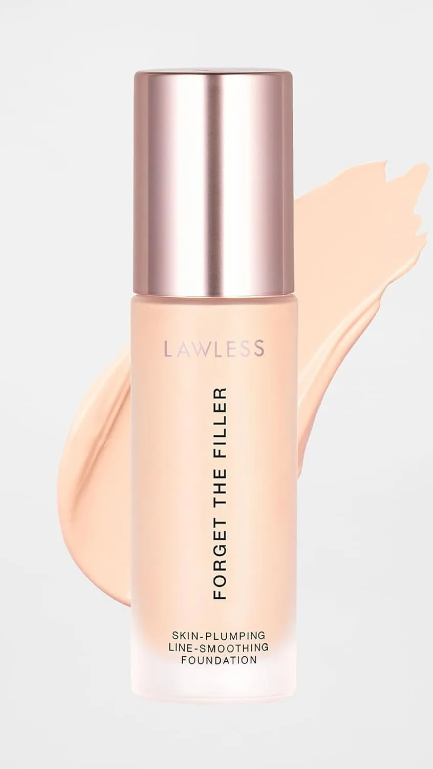 Women's Forget the Filler Skin-Plumping Line-Smoothing Foundation, 2F, fair with neutral undertones, 1.0 Ounce