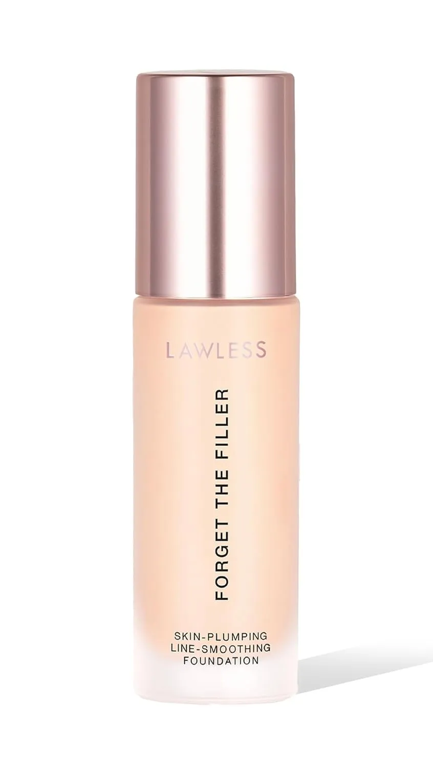 Women's Forget the Filler Skin-Plumping Line-Smoothing Foundation, 2F, fair with neutral undertones, 1.0 Ounce