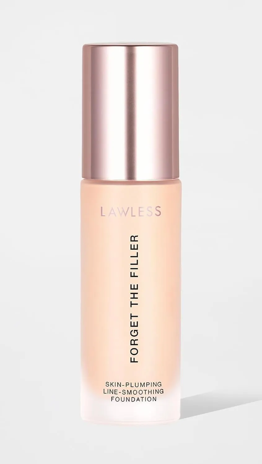 Women's Forget the Filler Skin-Plumping Line-Smoothing Foundation, 2F, fair with neutral undertones, 1.0 Ounce