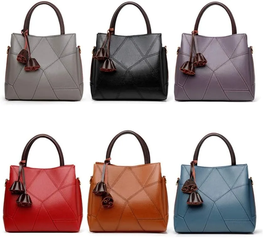 Women's Handbags Ladies Handbag, Mom Handbag, Messenger Bag, New Bag, Middle-Aged Female Bag, Fashion Shoulder Bag, Large-Capacity Mother-in-Law Bag(Pink)