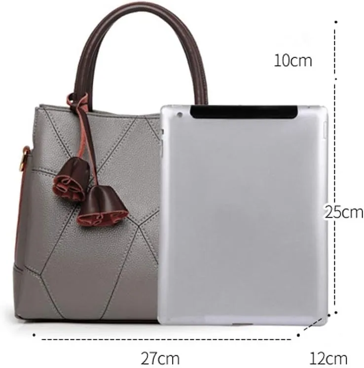 Women's Handbags Ladies Handbag, Mom Handbag, Messenger Bag, New Bag, Middle-Aged Female Bag, Fashion Shoulder Bag, Large-Capacity Mother-in-Law Bag(Pink)