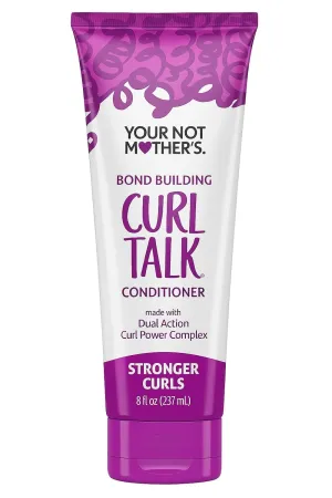 Your Not Mother's Conditioner 8 oz – pack of 1, Curl Talk Anti-Frizz Moisturizing Conditioner for Curly Hair, Use with Curl Talk, Spray & Sculpting