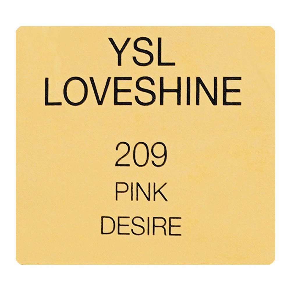 Yves Saint Laurent Love Shine Lipstick, 3.2g, 209 Pink Desire