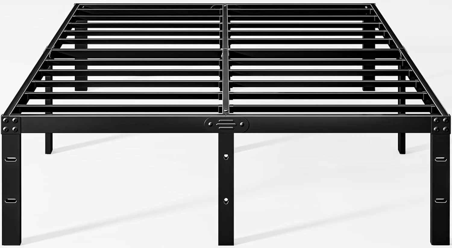 Zinus 14 Inch Tall Full Size Metal Platform Bed Frame, No Box Spring Needed, Easy Assembly, Heavy Duty, Noise Free, Black