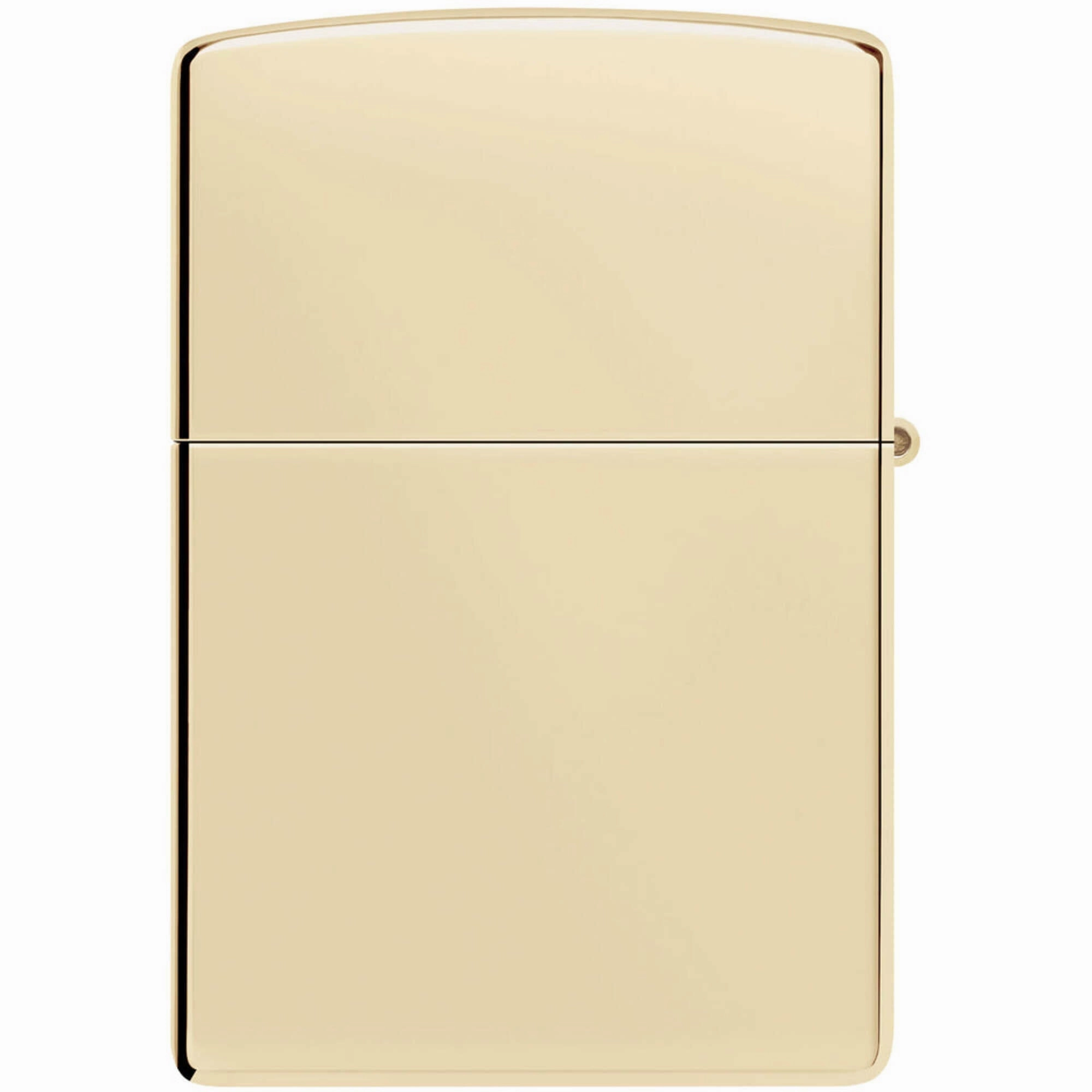 Zippo Windproof Pocket Lighter Classic Champagne High Polish Finish Metal 46682