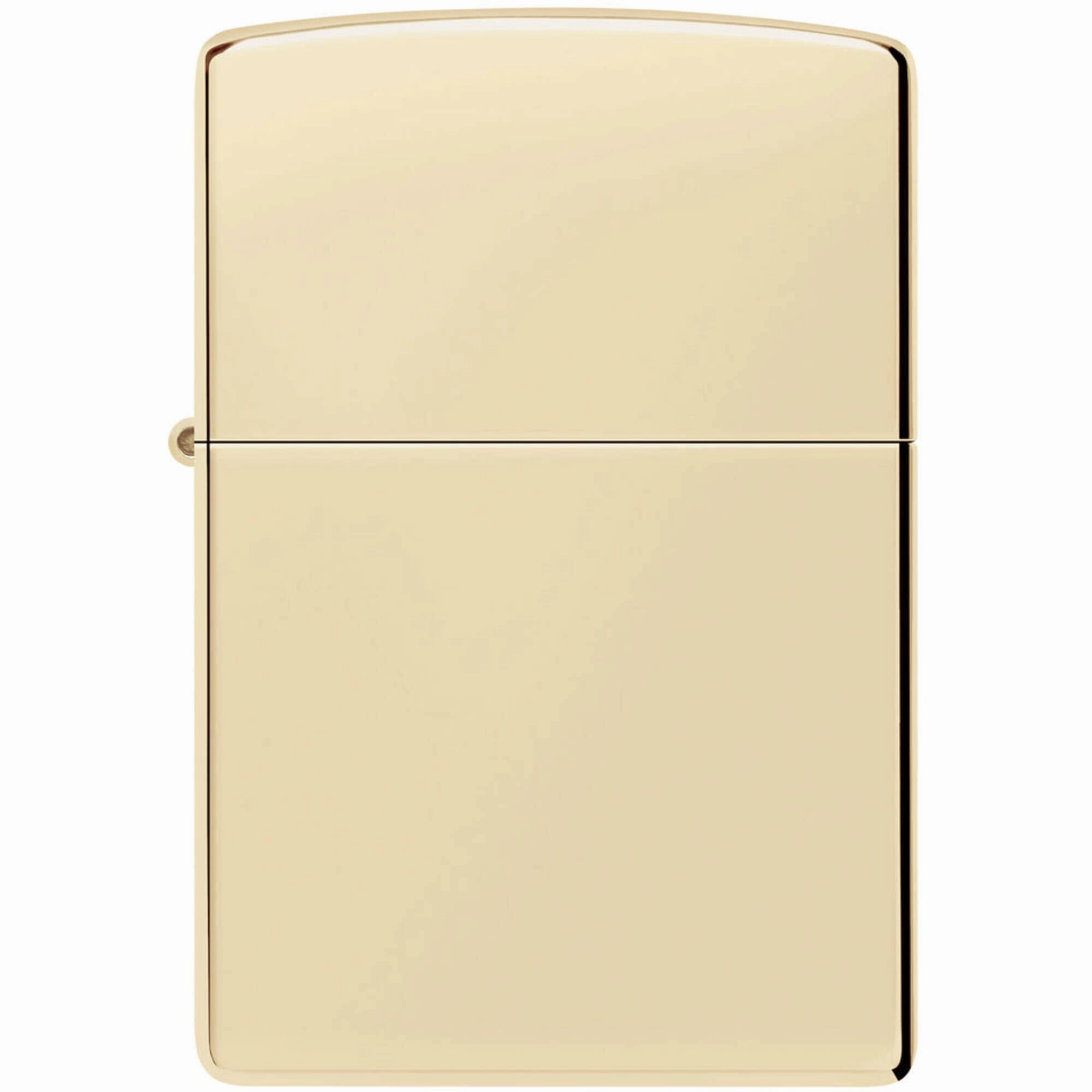 Zippo Windproof Pocket Lighter Classic Champagne High Polish Finish Metal 46682