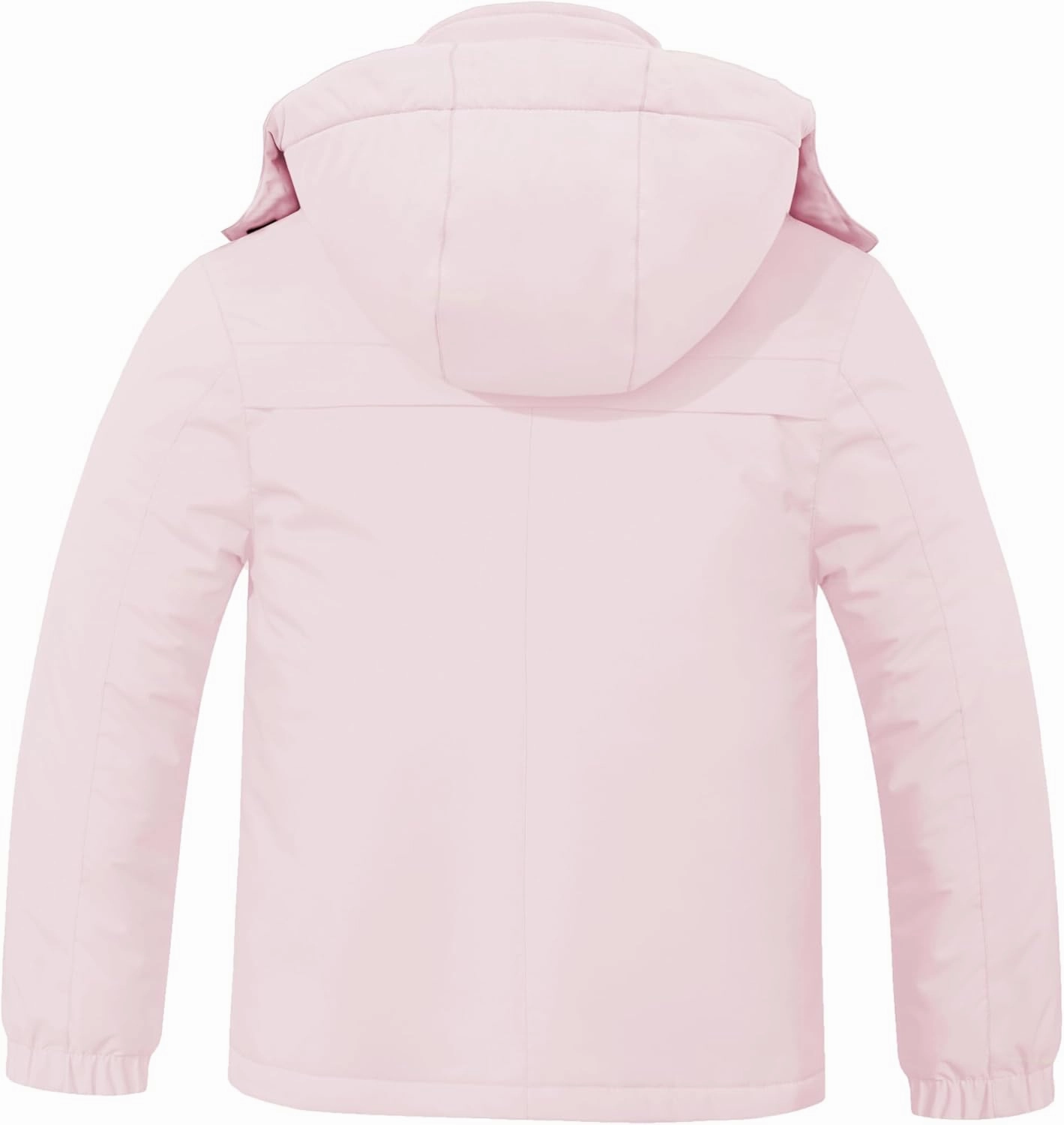 ZSHOW Girls' Waterproof Ski Jacket Warm Winter Coat Thicken Quilted Fleece Lined Parka